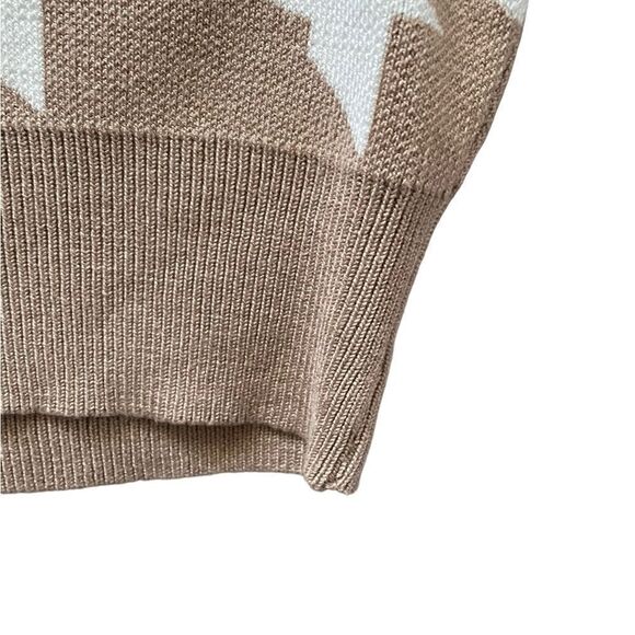 BOHME Shae Cropped Top in Taupe Size XL - Picture 7 of 8